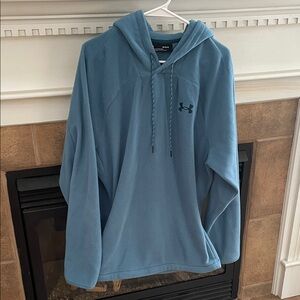 Under Armour Men's Light Blue Hoodie